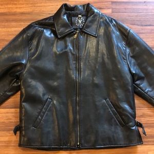 Vegan Leather Jacket
